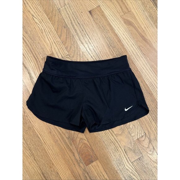 Nike Women's Solid Boardshort Swim Bottom Black Size Small - Picture 1 of 7